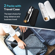 Load image into Gallery viewer, 2 Pack Sonic Electric Toothbrushes