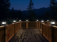 Load image into Gallery viewer, 6 Pack Solar LED Post Cap Lights
