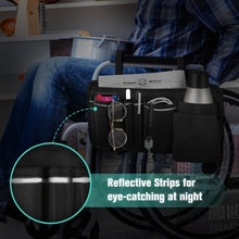 Load image into Gallery viewer, Wheelchair Side Organizer Bag
