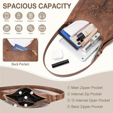 Load image into Gallery viewer, Retro Rose Pattern Versatile Purse
