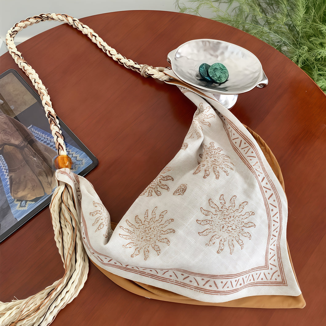 Bohemian Triangle Crossbody Bag
