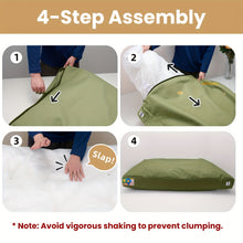 Load image into Gallery viewer, Heavy-Duty Large Outdoor/Indoor Dog Bed
