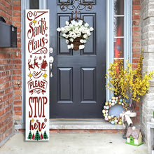 Load image into Gallery viewer, Wooden Christmas Porch Sign

