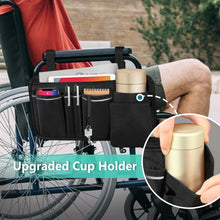 Load image into Gallery viewer, Wheelchair Side Organizer Bag
