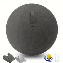 Load image into Gallery viewer, Exercise Ball Chair with Fabric Cover
