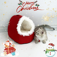 Load image into Gallery viewer, Cat Bed with Plush Interior
