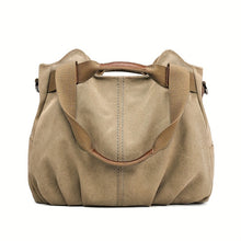 Load image into Gallery viewer, Vintage-Inspired Canvas Tote Bag
