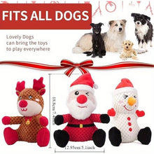 Load image into Gallery viewer, Plush Dog Squeaky Toys
