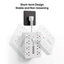 Load image into Gallery viewer, 14-in-1 Power Strip With 4 USB Outlets
