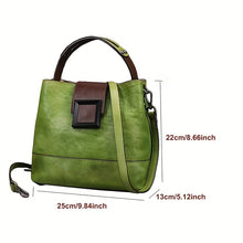 Load image into Gallery viewer, Antique Style Leather Bag
