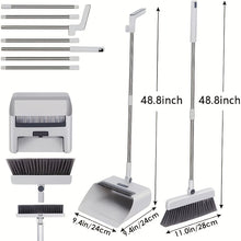 Load image into Gallery viewer, 3-in-1 Broom &amp; Dustpan Combo Set
