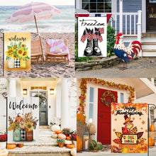 Load image into Gallery viewer, Seasonal Garden Flag Set
