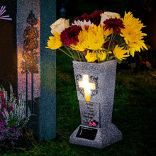 Load image into Gallery viewer, Solar Grave Vase with LED
