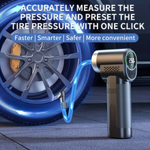 Load image into Gallery viewer, Portable Wireless Handheld Tire Inflator with Pressure Gauge
