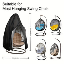 Load image into Gallery viewer, Heavy-Duty Waterproof Outdoor Egg Chair Cover
