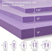 Load image into Gallery viewer, Memory Foam Mattress Topper
