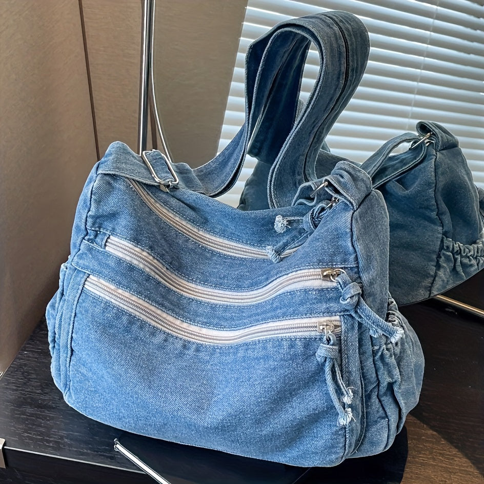 Vintage Large Crossbody Bag