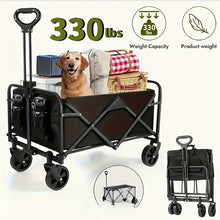 Load image into Gallery viewer, Heavy-Duty Collapsible Wagon
