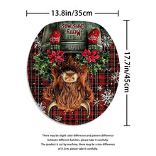 Load image into Gallery viewer, 4pc Festive Christmas Shower Curtain Set
