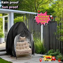 Load image into Gallery viewer, Heavy-Duty Waterproof Outdoor Egg Chair Cover
