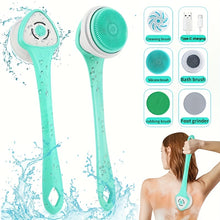 Load image into Gallery viewer, 6-in-1 Rechargeable Electric Shower Brush
