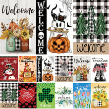Load image into Gallery viewer, Seasonal Garden Flag Set
