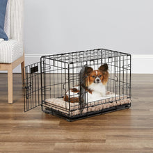 Load image into Gallery viewer, Two-Door Folding Dog Crate
