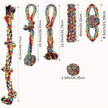 Load image into Gallery viewer, 6-Pack Durable Rope Toys Set
