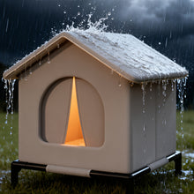 Load image into Gallery viewer, All-Season Outdoor Cat Shelter
