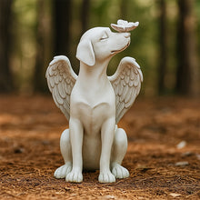Load image into Gallery viewer, Angel Dog Memorial Statue
