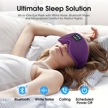 Load image into Gallery viewer, White Noise Sleep Mask
