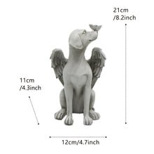 Load image into Gallery viewer, Angel Dog Memorial Statue

