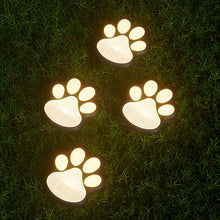 Load image into Gallery viewer, 8pc Solar LED Dog Paw Path Light
