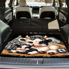 Load image into Gallery viewer, Cute Cow Pattern Car Trunk Mat
