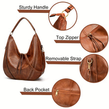 Load image into Gallery viewer, Retro Shoulder Tote
