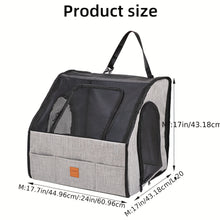 Load image into Gallery viewer, Portable Car Seat Dog Kennel
