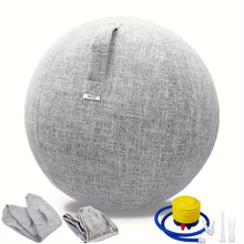Load image into Gallery viewer, Exercise Ball Chair with Fabric Cover
