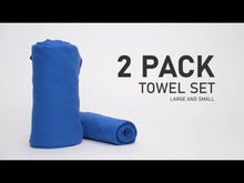 Load image into Gallery viewer, 2 pack Quick Dry Travel Towel
