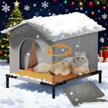 Load image into Gallery viewer, All-Season Outdoor Cat Shelter
