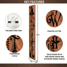 Load image into Gallery viewer, Rustic Witch Welcome Sign
