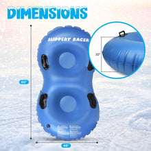 Load image into Gallery viewer, 2 Person Inflatable Snow Tube
