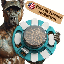 Load image into Gallery viewer, Interactive Dog Puzzle Treat Dispenser &amp; Slow Feeder
