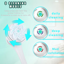 Load image into Gallery viewer, 6-in-1 Rechargeable Electric Shower Brush
