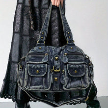 Load image into Gallery viewer, Vintage Multi Pocket Shoulder Bag
