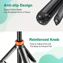 Load image into Gallery viewer, 62&quot; Selfie Stick Tripod with Wireless Remote
