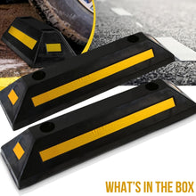 Load image into Gallery viewer, Heavy Duty Rubber Parking Guide

