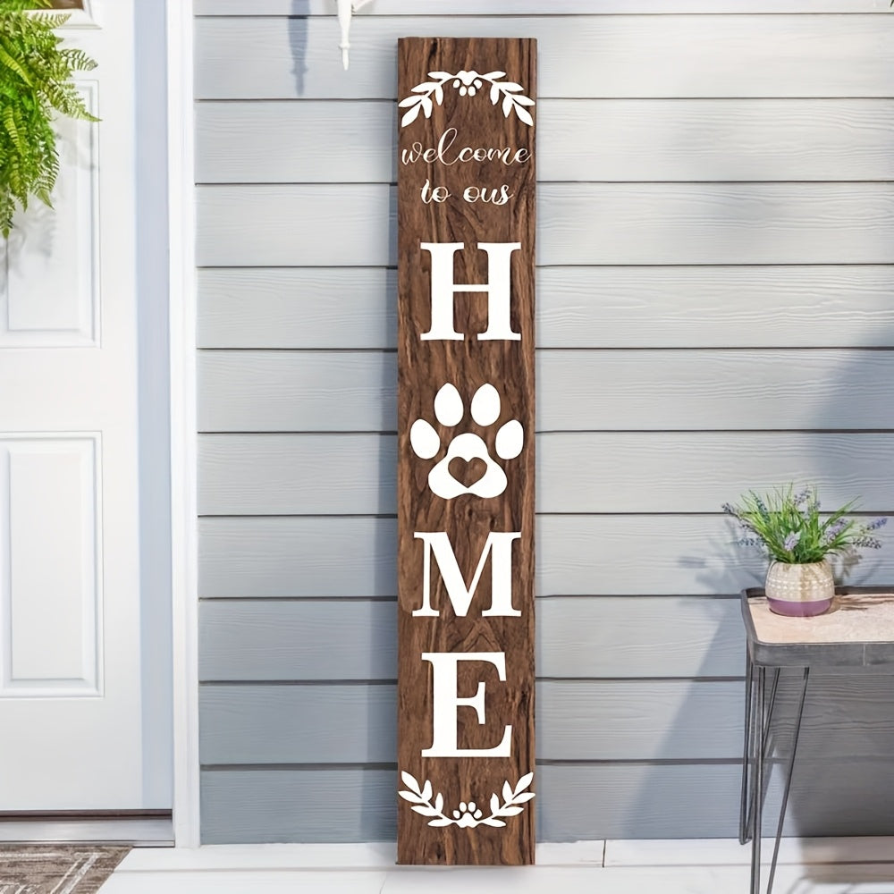 Wooden Porch Sign