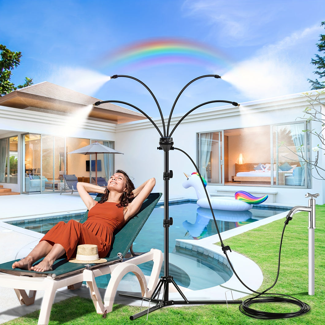 Portable Misting System Stand