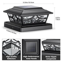 Load image into Gallery viewer, Solar Post Lights
