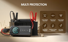 Load image into Gallery viewer, Multi-function Tire Inflator Portable Battery Starter
